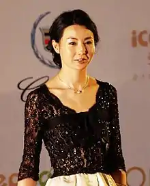 Die Hongkonger Schauspielerin Maggie Cheung auf der internationale Filmfestival von Shanghai 2007.