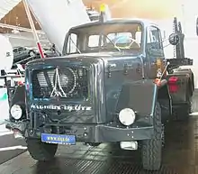 Magirus-Deutz Langmaterialtransporter aus der Oldtimersammlung