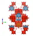 mit Blickrichtung parallel zur a*-Achse