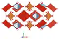 mit Blickrichtung parallel zur c*-Achse