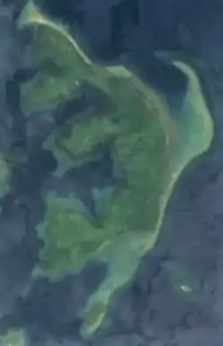 Mahaba Island aufgenommen von Sentinel 2