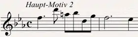 Zweites Hauptmotiv