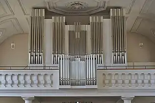Blick auf die Maier-Orgel von 2014
