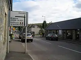 Hauptstraße von Tomintoul