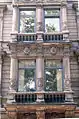 Detail an der Außenfassade