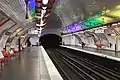 Station der Metrolinie 13 des U-Bahnhofs Mairie de Saint-Ouen