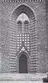 Majolika-Portal der Evangelischen Kirche, 1958 abgerissen