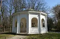 Echo-Pavillon von Franz Schücht, nach 1840.