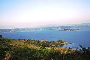 Blick auf den Stausee