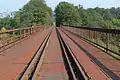 Brücke der Kanonenbahn über die Fulda bei Malsfeld