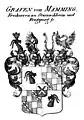 Wappen der Grafen von Mamming Freiherren von Stainachheim und Fragspurg nach Konrad Tyroff