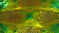 Eine Einbuchtung der Mandelbulb