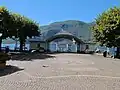 Schiffsanlegestelle in Mandello del Lario