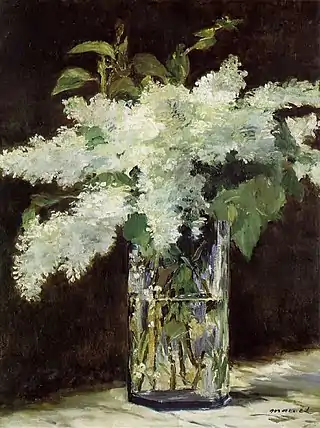 Édouard Manet: Fliederstrauß  Alte Nationalgalerie, Berlin