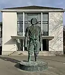 Mann ohne Gesicht (2018)vor dem Malkasten Düsseldorf