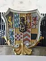 Wappen Karl Philipps in der Mannheimer Schlosskirche