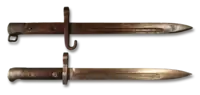 Für das M95 verwendete Bajonette