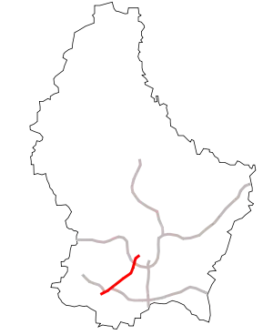 Verlauf der A4