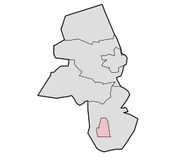 Lage von Enter in der Gemeinde Wierden