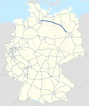 Verlauf der A 24
