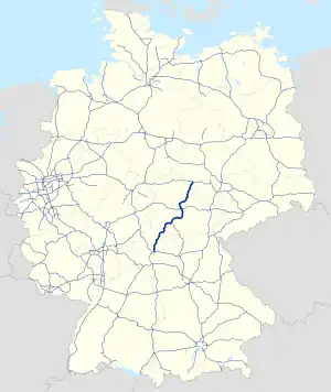 Verlauf der A 71