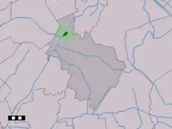 Lage von Smilde in der Gemeinde Midden-Drenthe