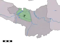 Lage in der Gemeinde Terneuzen