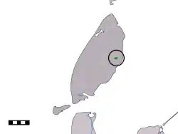 Lage von Oosterend in der Gemeinde Texel