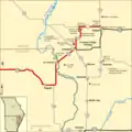 Verlauf in Missouri