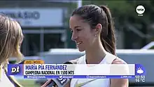 María Pía Fernández – ausgeschieden als Elfte trotz Landesrekords für Uruguay in 4:09,45 min