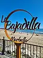 Emlem der Playa de la Bajadilla (Stadtstrand)