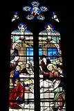 Maria Magdalena salbt Jesus die Füße