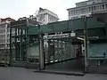 Zugang Stadteinwärts