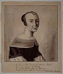Selbstporträt von Margaretha van Godewijk