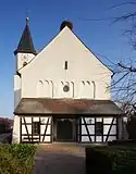 Eingang zur Pfarrkirche