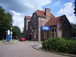 Das Bahnhofgebäude