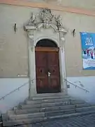 Tor Johann Joseph Resler zugeschrieben, Stiegenstaffel Kaiserstein,