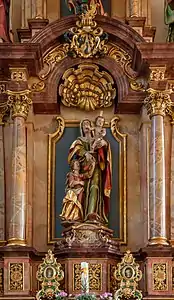 „Anna selbdritt“Linker Seitenaltar
