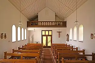Blick zur Empore