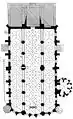 Grundriss der Kirche