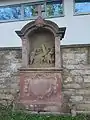 IX. Jesus fällt zum dritten Mal unter dem Kreuze