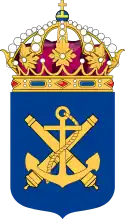 Ministerialemblem der schwedischen Marine