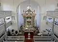 Innenansicht mit Altar