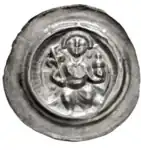 Dietrich der Bedrängte (1197–1221), Durchmesser 33 mm, 0,86 g