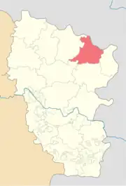 Rajon Markiwka in der Ukraine