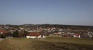 Markt Hartmannsdorf von Südwesten