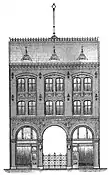 Fassade in der Reinickendorfer Str.