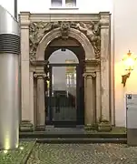 Eingangsportal im Innenhof Marktplatz 3 (Teil des Wilhelminischen Rathauses)