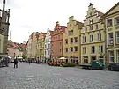 Staffelgiebel am Marktplatz in Osnabrück