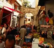 Marktstände in der Medina